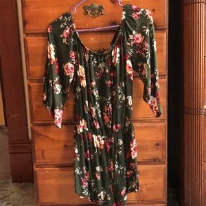 Off the shoulder romper